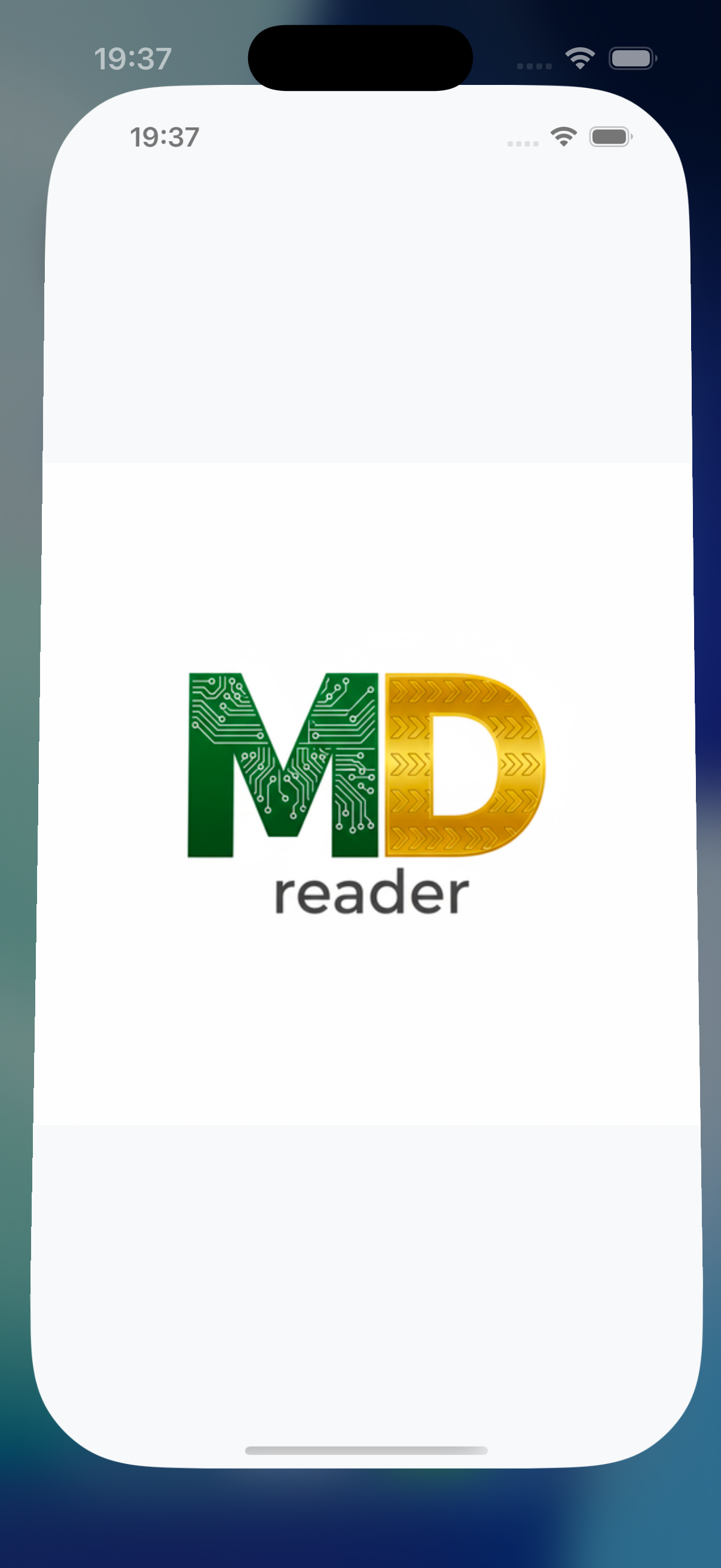MDReader - Màn hình chính